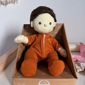Olli Ella Dinkum Doll “Peanut” with additional clothes and accessories